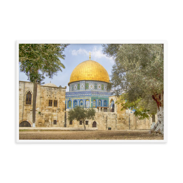 Masjid Al Aqsa Campus, Jerusalem Quds - Exquisite Framed Art