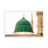 Masjid Al Nabawi Medina - Elegant Framed Art