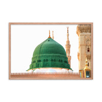 Masjid Al Nabawi Medina - Elegant Framed Art