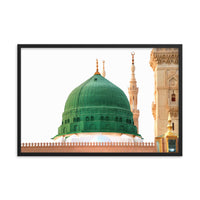 Masjid Al Nabawi Medina - Elegant Framed Art