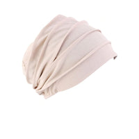 Long Hair Bun Accommodating Cotton Hijab Under Cap – Soft Headscarf for Women (9 Colors)