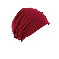 Long Hair Bun Accommodating Cotton Hijab Under Cap – Soft Headscarf for Women (9 Colors)