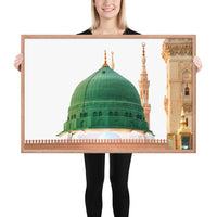 Masjid Al Nabawi Medina - Elegant Framed Art