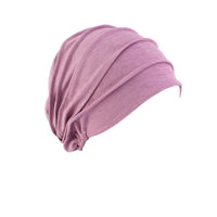 Long Hair Bun Accommodating Cotton Hijab Under Cap – Soft Headscarf for Women (9 Colors)