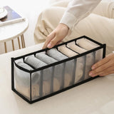 Multi-Grid Wardrobe Organizer for Clothes & Accessories - Transparent with Color Options