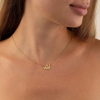 Elegant Arabic Calligraphy Necklaces - Stainless Steel in Gold & Silver Color Jewellery