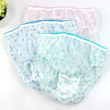 7-Pack Plus Size Disposable Underwear for Women - Sterilized & Non-woven for Prenatal, Postpartum & Travel